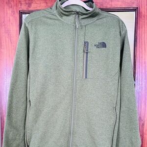 The North Face Olive Fleece Jacket